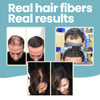 Hair Illusion Dark Brown Real Hair Fibers for Thinning Hair - 100% Natural Texture, Non Synthetic Hair Fibers - Bald Spot Cover Up for Women & Men -