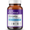 New Chapter Wholemega Fish Oil Supplement, Tiny Capsules, 2000mg per Serving, Clinically Proven Wild Alaskan Salmon Oil with Omega-3 + Vitamin D3 + A