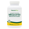 NaturesPlus Mega B-150 Complex - 90 Sustained Release Vegetarian Tablets - Maximum Potency B Complex Vitamin Supplement -Gluten Free - 90 Servings