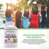 NutraBulk Childrens Chewable Multi-Vitamins - Promoting Kids' Overall Development - USA-Made, May Help to Support Immune, Bone, Brain & Overall Well