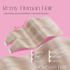 Moresoo Blonde Tape in Hair Extensions Human Hair Remy Tape in Highlighted Hair Extensions Real Human Hair Ash Blonde Mix with Bleach Blonde Tape ins