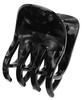 France Luxe Double Tooth Claw Clip - Nacro Black