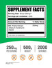 BulkSupplements.com Milk Thistle Extract Powder - Herbal Supplement, Milk Thistle Supplement - Gluten Free, 250mg per Serving, 500g (1.1 lbs) (Pack o