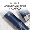 MONAT Volumizing Revive Shampoo Infused w/Rejuveniqe  Weightless Shampoo for Fine, Flat Hair  Amplifies Volume, Adds Softness, Shine  Cleanses and