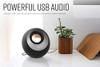 Creative Pebble V3 Minimalistic 2.0 USB-C Desktop Speakers with USB Audio, Clear Dialog Enhancement, Bluetooth 5.0, 8W RMS with 16W Peak Power (Black
