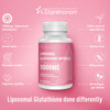 Starehonorr Liposomal Glutathione Softgels 1500MG, Reduced Glutathione Supplement with Vitamin C, Better Absorption, Non-GMO Powerful Antioxidant for