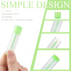 Sumind 300 Pcs Lip Balm Tubes Empty Plastic Lip Gloss Balm Containers Twist-up Empty Lipstick Tubes with Caps for DIY Homemade Lipsticks Homemade Sol
