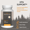 Mountain Peak Nutritionals HTN Blood Pressure Support Supplement for Heart & Circulation Health - Advanced Cardiovascular Formula with Rauwolfia, Haw