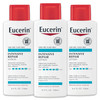 Eucerin Intensive Repair Body Lotion, Lotion for Very Dry Skin, 8.4 Fl Oz Bottle, Pack of 3