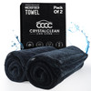 Crystal Clean 1300GSM Car Drying Towel - XL (24x36) Microfiber Towels for Cars with Double Twisted Loop, Professional Detailing Towel for Car Detaile