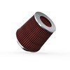 K&N High-Flow Original Lifetime Universal Clamp-On Air Filter: High Performance, Premium: Flange Diameter: 4 In, Filter Height: 5.5 In, Flange Length