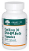 Genestra Brands Cod Liver Oil DHA-EPA Forte Capsules | Blend of DHA, EPA, and Vitamins A and D | 60 Softgels