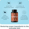 Ancient Nutrition Organ Supplements for Men, Grass-Fed and Wild Organ Complex Capsules, Liver, Prostate, Pancreas Supports Male Performance, Healthy