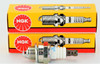NGK (6703) BPMR7A Spark Plugs Individual Boxed - 2 Pack, Copper