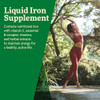 Floradix Iron & Herbs - Liquid Herbal Supplement for Energy Support - Iron Supplement with Vitamin C & Vitamin B Complex - for Men & Women - 16.9 fl