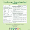 PURE SYNERGY Superfood Capsules | Organic Superfood & Greens Supplement | Whole Foods Like Super Greens, Spirulina, & Mushrooms | for Energy, Healthy