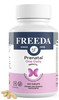 FREEDA Prenatal Vitamin - Kosher Prenatals - Prenatal Vitamins with Iron, Prenatal Folic Acid, Choline, Vitamin D - One Daily Pre Natal Multivitamin