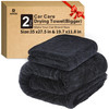 Microfiber Towels For Cars 2-Pack Car Drying Towel 1300 Gsm Ultra-Large Soft