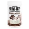 Natures Plus SPIRU-TEIN Shake - Cookies & Cream - 2.3 lbs, Spirulina Protein Powder - Plant Based Meal Replacement, Vitamins & Minerals for Energy -
