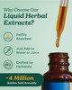 Herb Pharm Certified Organic Echinacea Root Liquid Extract for Immune System Support, Organic Cane Alcohol, 4 Ounce