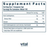Vital Nutrients Arabinogalactan Powder - Vegan Prebiotic Fiber Supplement for GI Health, Liver, and Immune Support* - Gluten, Dairy, Soy Free - Non-G