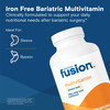 Bariatric Fusion Bariatric Multivitamin Without Iron | Post Bariatric Surgery Patients | Iron Free Bariatric Vitamin for Gastric Bypass and Sleeve Ga