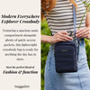 Baggallini Womens Modern Everywhere Explorer Crossbody, Sterling Shimmer