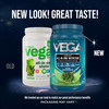 Vega All in One Nutrition Organic - 20g Plant-Based Pea Protein, Unsweetened, 20 Servings, Vitamins A & C, Probiotics, Greens, Vegan, Keto, Gluten Fr