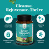 Natures Craft Liver Cleanse Detox & Repair 180 Capsules - Herbal Liver Support Milk Thistle Supplement - Silymarin Milk Thistle Supplements with Dand