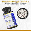 Premier Research Labs Premier Pregnenolone - 100mg Pregnenolone for Hormone Support, Precursor to Progesterone, Testosterone, Estrogen, Pregnenolone