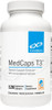 XYMOGEN MedCaps T3 - Thyroid Support Formula with Vitamins + Herbs - Selenium, Zinc, Vitamin E + C, Ashwagandha, Guggul Extract, and Iodine Supplemen