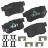 Bendix Premium SBC1086 Ceramic Rear Brake Pads for Acura RDX 2018-2010, Honda Accord Crosstour 2011-2010, Crosstour 2015-2012, CR-V 2016-2005