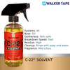 Walker Tape Ounce (355 mL) C22 Citrus Solvent Wig Glue Remover with 3.4 Ounce Ultra Hold Hair System Wig Adhesive WKR-UH-3.4+-C22-12 Custom