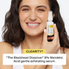 CLEARSTEM - CLEARITY The Blackhead Dissolver Mandelic Acid Serum - Vitamin C, Turmeric, Collagen Boost - All Skin Types - Facial Skin Care Products -