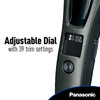 Panasonic Hair and Beard Trimmer, Men's, with 39 Adjustable Trim Settings and Two Comb Attachments for Beard and Hair, Corded or Cordless Operation,