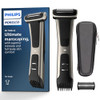 Philips Bodygroom 7000 Series, Showerproof Groin and Body Trimmer for Men, Precise Body Grooming, Adjustable Comb, Safe Even Below The Belt, 80 Min.