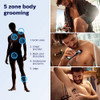 Philips Bodygroom 7000 Series, Showerproof Groin and Body Trimmer for Men, Precise Body Grooming, Adjustable Comb, Safe Even Below The Belt, 80 Min.