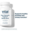 Vital Nutrients Saw Palmetto with Pygeum & Nettle Root - Vegan Saw Palmetto for Men Supports Healthy Prostate Function* - Gluten, Dairy, Soy Free - 1