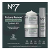 No7 Future Renew Damage Reversal Skincare Set - Anti Aging Face Serum (.33 Fl Oz), Day Cream with SPF 25 (1.69 Fl Oz) & Night Cream (1.69 Fl Oz) - Re