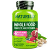 NATURELO Whole Food Multivitamin for Women - with Vitamins, Minerals, & Organic Extracts - Supplement for Energy and Heart Health - Non GMO - 240 Veg