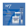 No7 Lift & Luminate Triple Action Skincare Set - Broad Spectrum Anti Aging Day Cream SPF 30 + Vitamin C Wrinkle Serum + Collagen Peptide Brightening