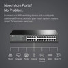 TP-Link 24 Port Gigabit Ethernet Switch Desktop/ Rackmount Plug & Play Shielded Ports Sturdy Metal Fanless Quiet Traffic Optimization Unmanaged (TL-S