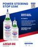 Lucas Oil 10008-PK12 Power Steering Stop Leak - 12 Fl Oz (Pack of 12)