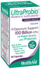 HealthAid UltraProbio, 100 Billion 60ct Once Daily Capsules, Optimum Support 100 Billion with Prebiotic, Acid & Bile Resistant, Dairy & Gluten Free,
