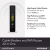 NETGEAR Cable Modem with Built-in WiFi Router (C6230) - Compatible with All Major Cable Providers incl. Xfinity, Spectrum, Cox - for Cable Plans Up t