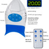 Fencia Teeth Whitening Machine, Professional LED Teeth Whitening Light, Mobile 36W Dental Teeth Whitening Bleaching Lamp, Cold Light Tooth Whitener w