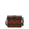 Fossil Women's Zoey Coated Canvas Large Flap Crossbody Purse Handbag, Harlow Multi Print (Model: ZB11089998)