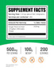 BulkSupplements.com Ginger Root Extract Powder - Ginger Supplement, Ginger Root Powder - Herbal Supplement, Gluten Free, 500mg per Serving, 500g (1.1