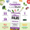 Webber Naturals Men's 50+ Most Complete Multi, 90 Vegetarian Capsules