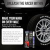 Tire Ink White Tire Paint Pen - Waterproof Permanent Paint pens for Car Wheels Lettering | Car Wash Safe and Durable | Made in Japan (Pack of 1)